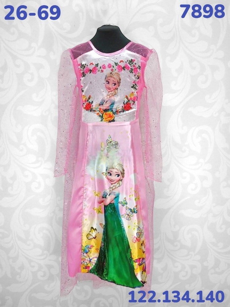 детское платье принцессы,платье эльза,платье принцессы для девочек,детские платья,платье эльзы для девочки