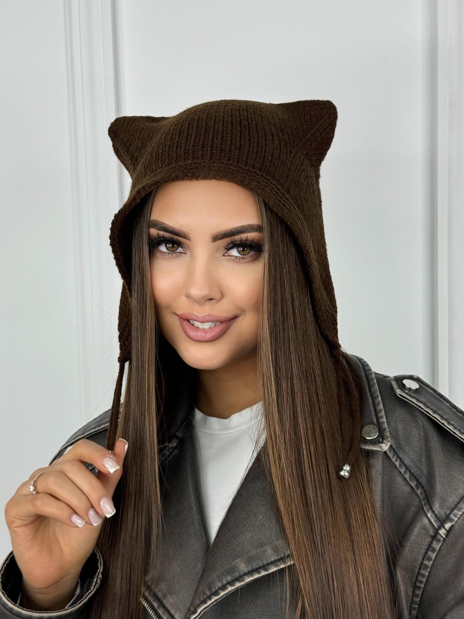 шапка женская из ангоры с ушками дом радости,шапка с ушками,шапка женская из ангоры,шапка для женщин,шапка женская с ушками