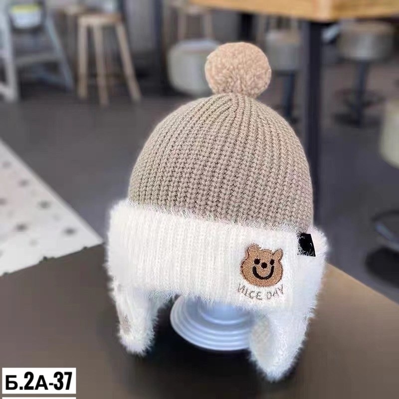 детская вязаная шапка,детская теплая вязаная шапка,детские шапки,зимняя детская шапка,вязаная шапка для малыша