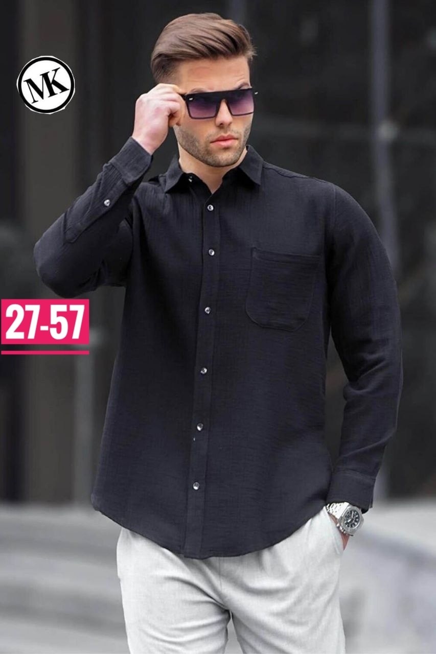 мужская черная рубашка,рубашка мужская,рубашка черная,мужская мода,рубашка повседневная