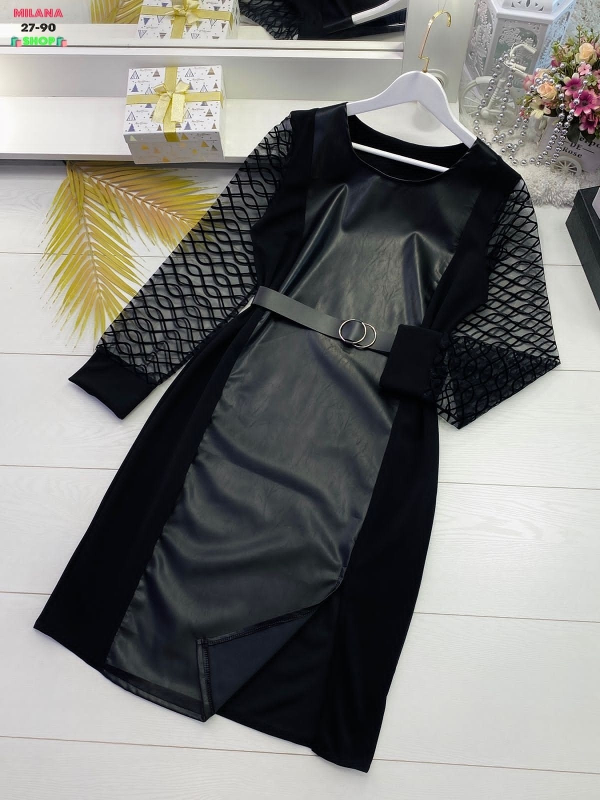 стильное платье для женщины,платье из экокожи,платья стильные,женское платье из экокожи,платье