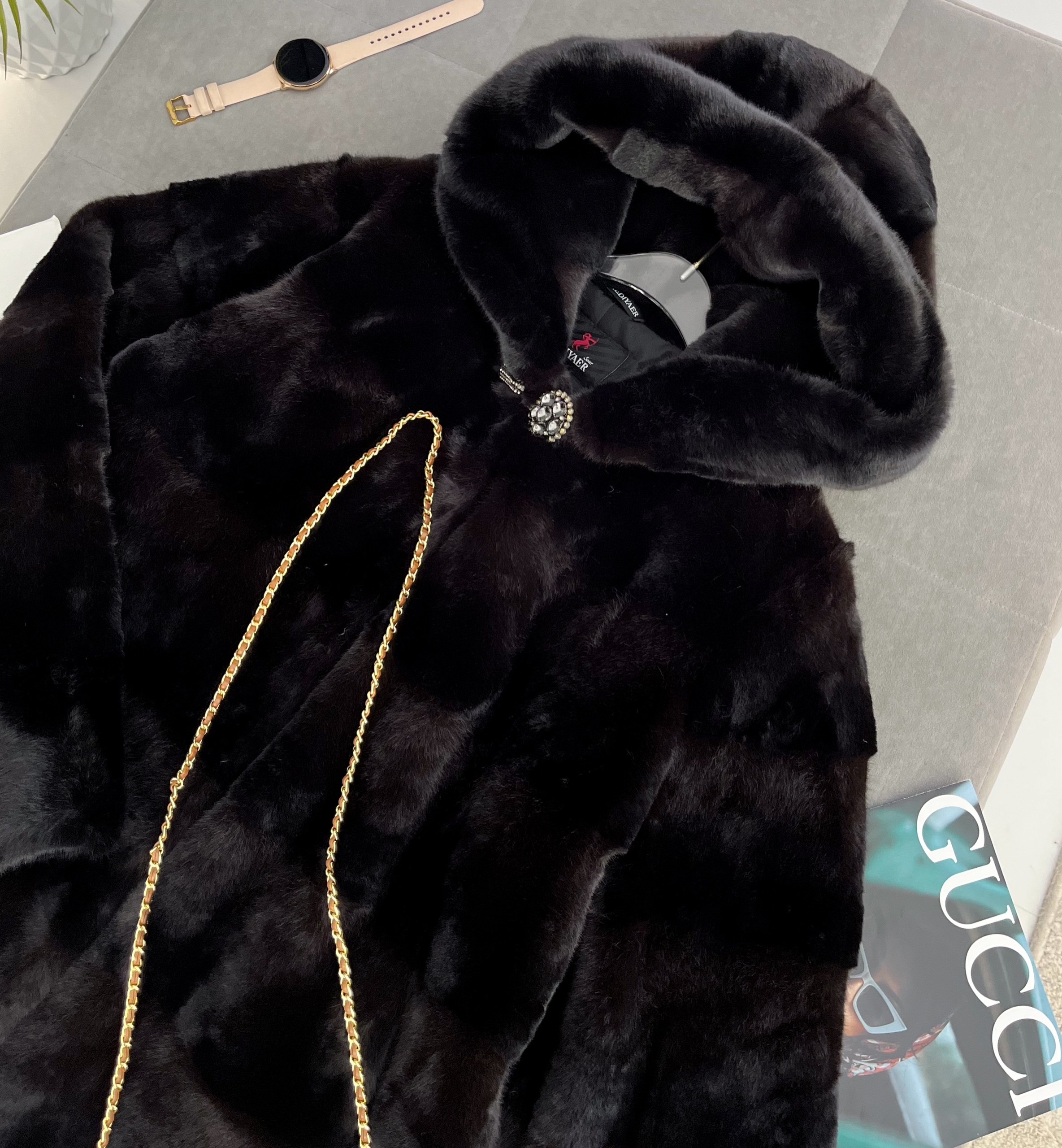 шуба под норку,шуба искусственная,эко шуба под норку,шуба с капюшоном,искусственная шуба под норку