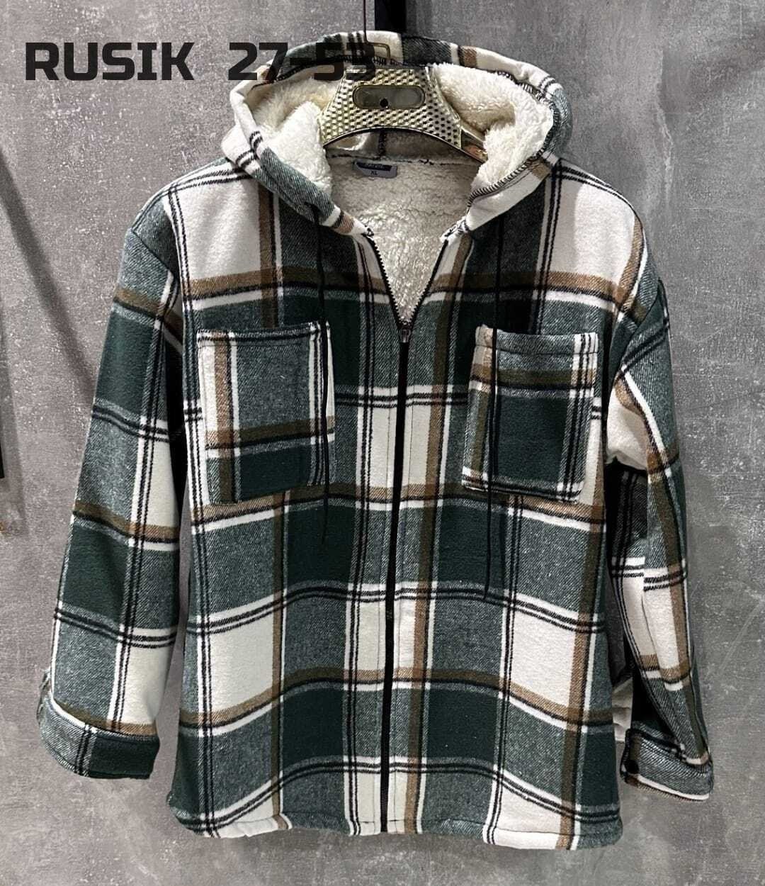 клетчатая куртка,рубашка теплая,рубашка с капюшоном,рубашка в клетку с капюшоном,повседневная куртка