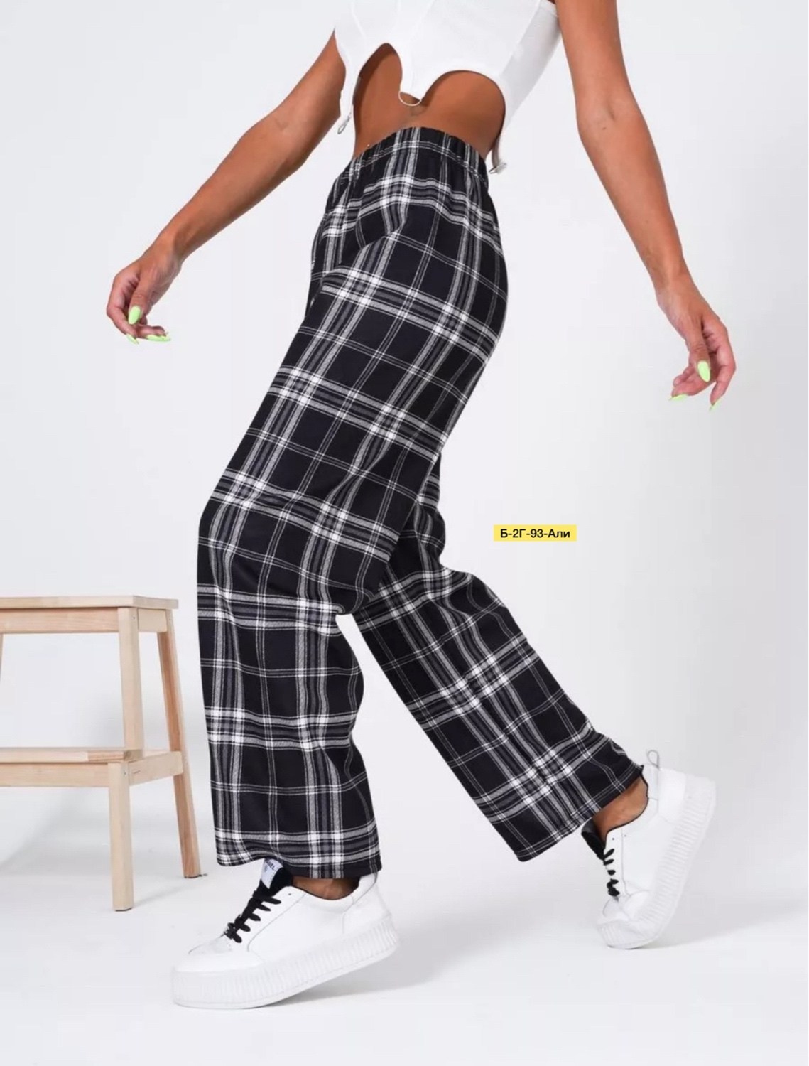 штаны в клетку,брюки палаццо в клетку женские,брюки в клетку,клетчатые штаны женские,брюки в клеточку