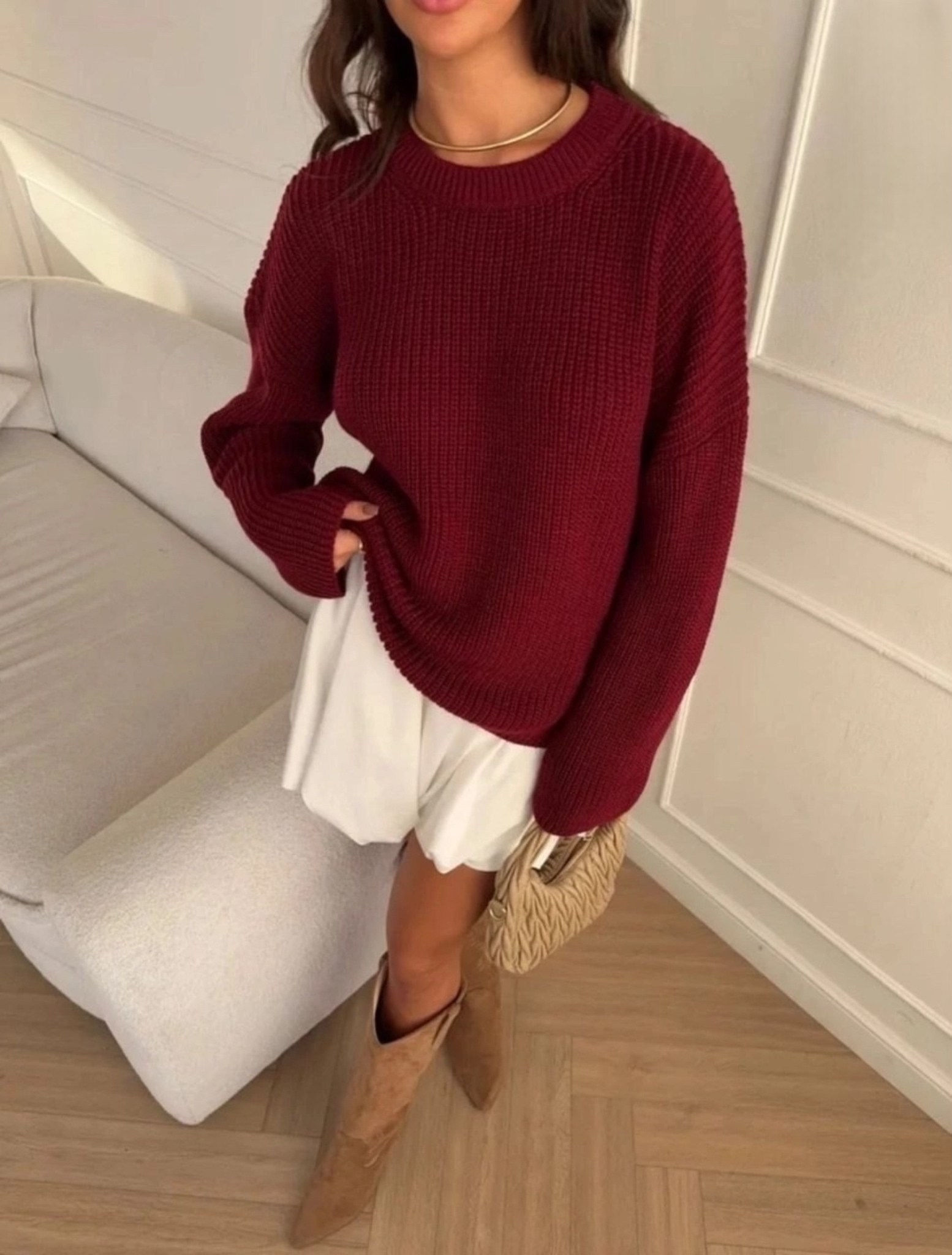 бордовый свитер,свитер вязаный женский оверсайз,модные свитера,свитера вязаные,свитер джемпер женский