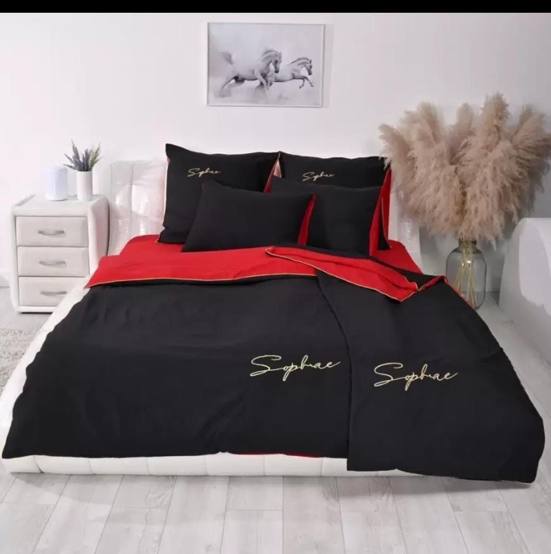 комплект постельного белья alanna,черное постельное белье,постельное белье alanna,комплект постельного белья mency,комплект постельного белья