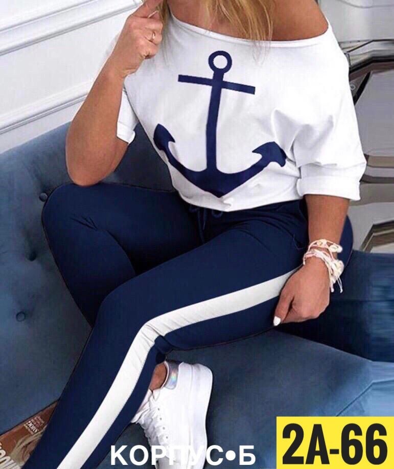 спортивный костюм с якорем,костюмы двойки,костюм двойка трикотаж,женские костюмы,женский спортивный костюм