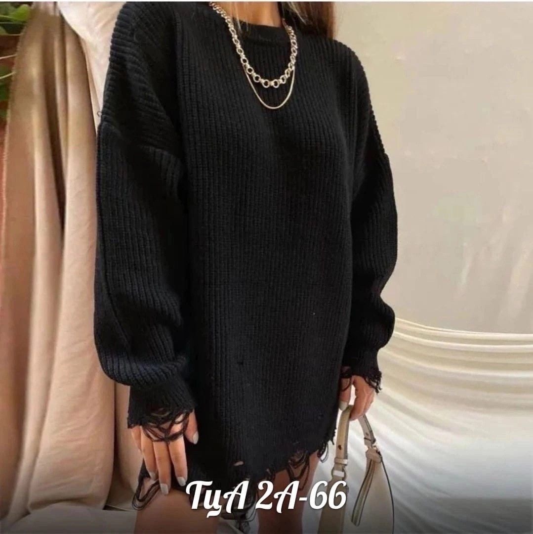 свитер оверсайз рваный туника,туника рваная вязаная,джемпер оверсайз,женский вязаный свитер оверсайз,свитера туники