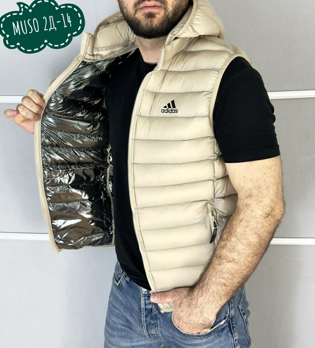 утепленный жилет adidas,жилетка adidas,жилет adidas,жилетка мужская,жилетка теплая adidas
