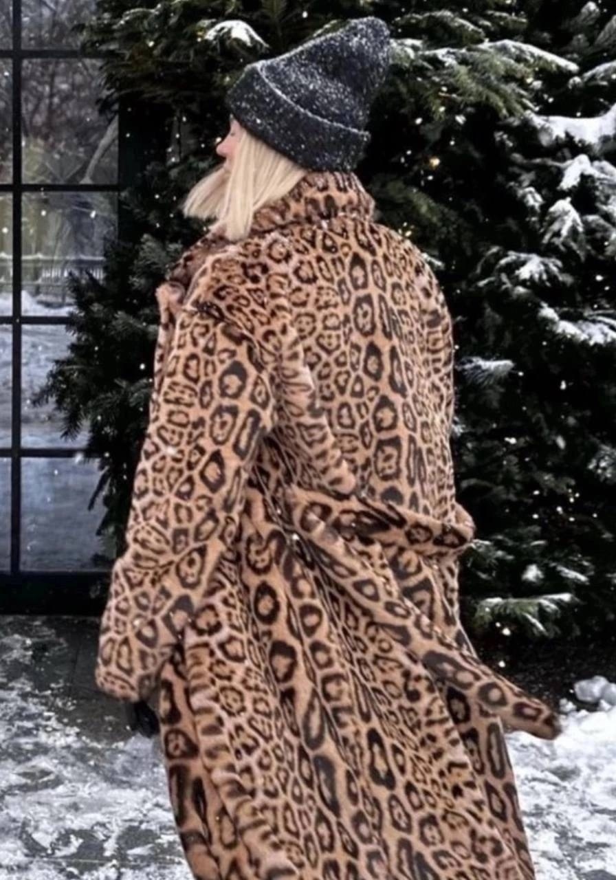 шуба леопардовая,леопардовая шуба из искусственного меха,шуба леопардовая искусственная,шуба koton леопардовая,шуба женская искусственная леопардовая