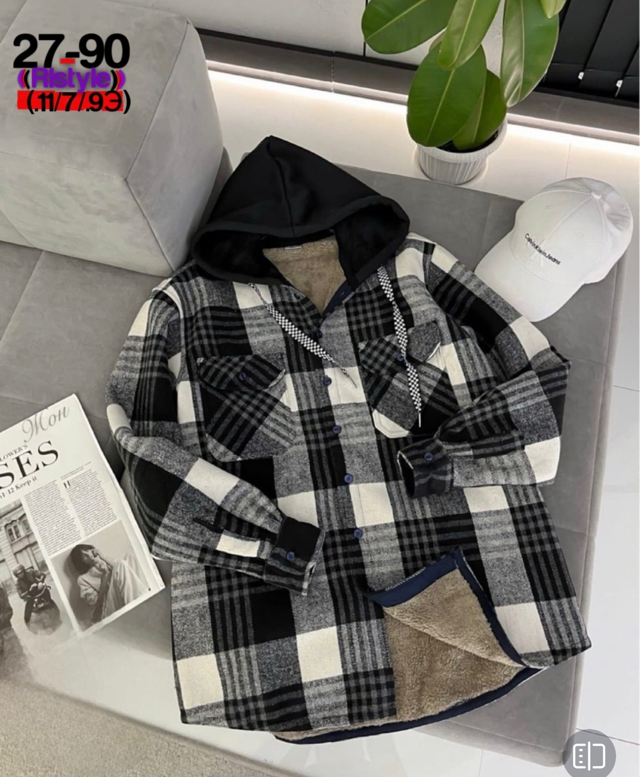 теплая рубашка,рубашка с капюшоном,рубашка с капюшоном теплая,рубашка в клетку с капюшоном,рубашка теплая в клетку оверсайз