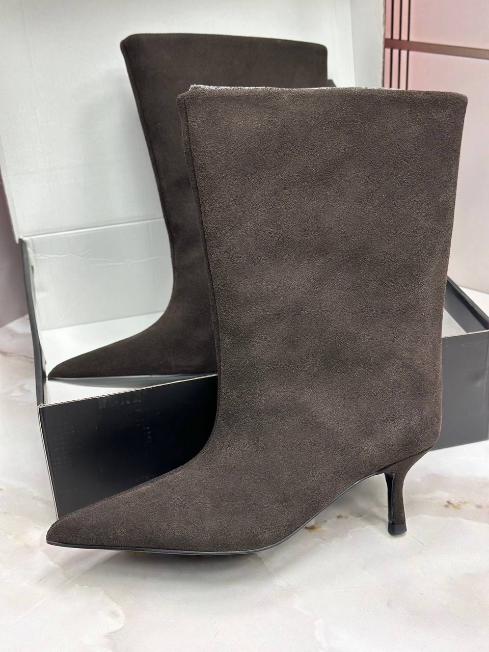 ботильоны замшевые,,замшевые полусапоги,полусапожки замшевые,ботильоны женские