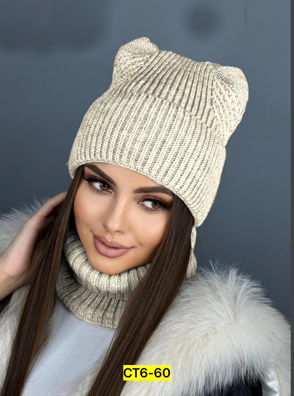 комплект шапка снуд,женские шапки,комплект шапки,шапка снуд,женская вязаная шапка