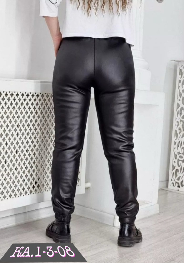 брюки кожаные джоггеры утепленные,кожаные штаны,брюки кожаные,кожаные джоггеры утепленные,джоггеры женские