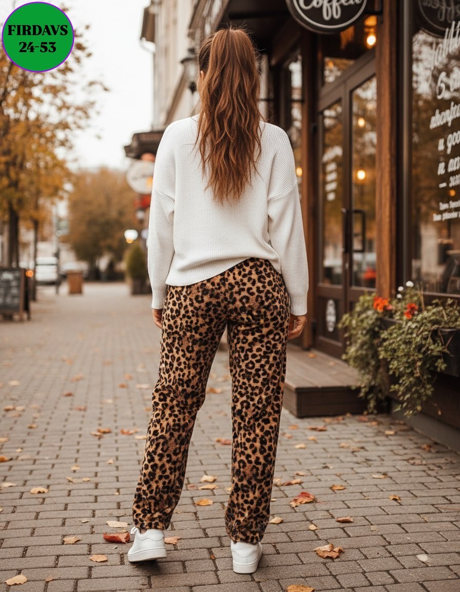 брюки женские,брюки широкие,леопардовые брюки,трикотажные брюки,повседневные брюки