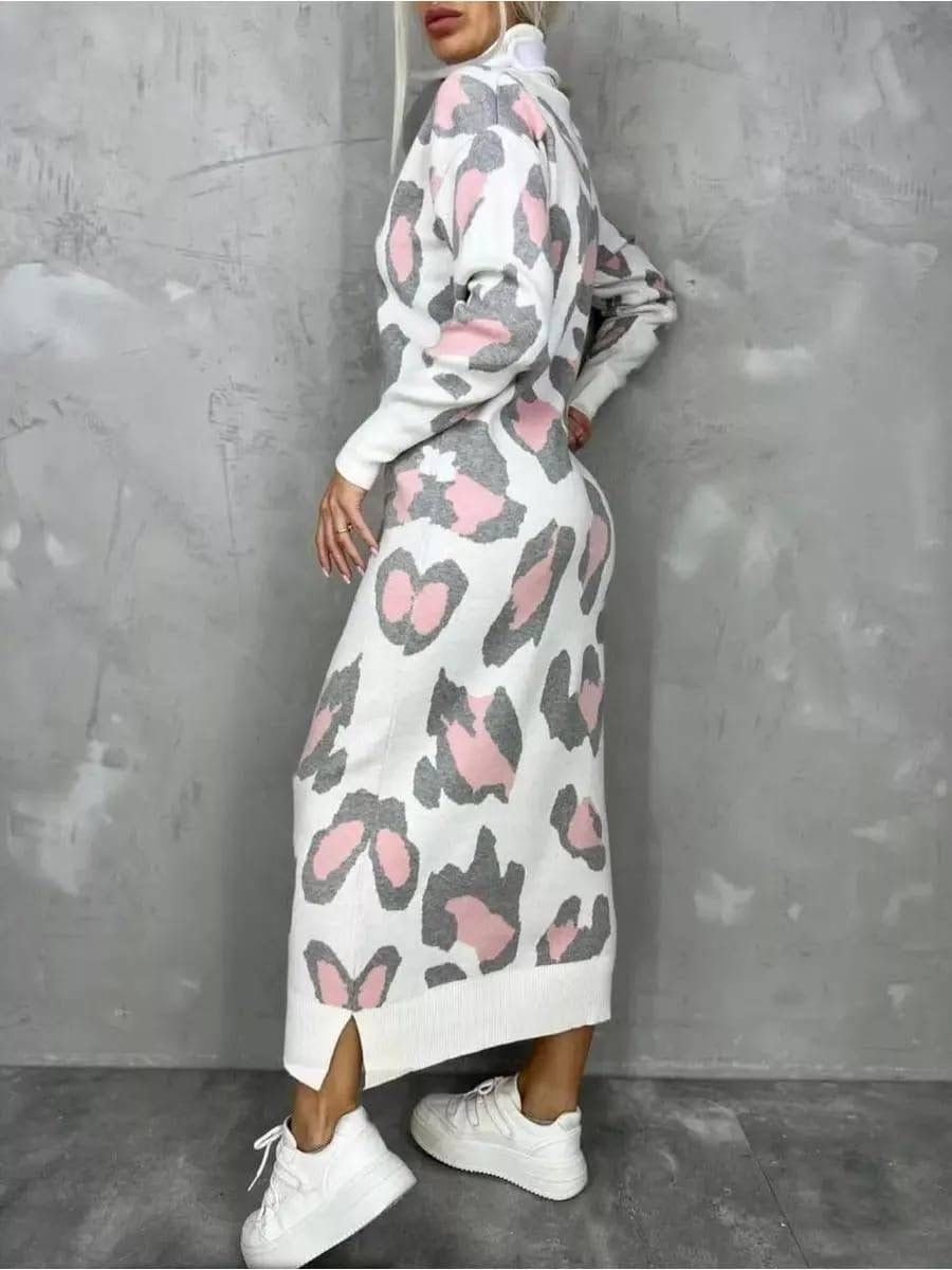 платье теплое длинное,платье женское вязаное,трикотажное платье,платье теплое,платье женское теплое длинное оверсайз