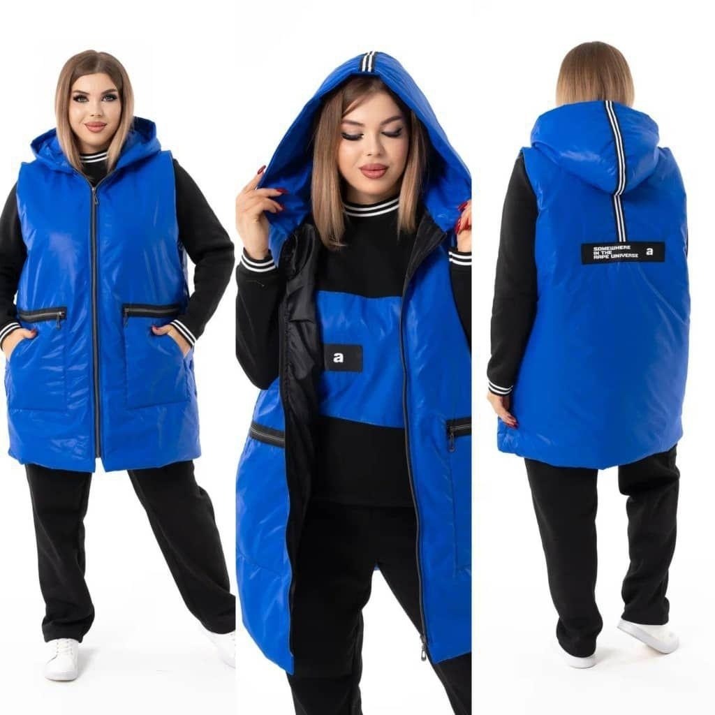 костюм женский на флисе,жилетка женская,женский жилет,жилет на синтепоне,женский костюм тройка