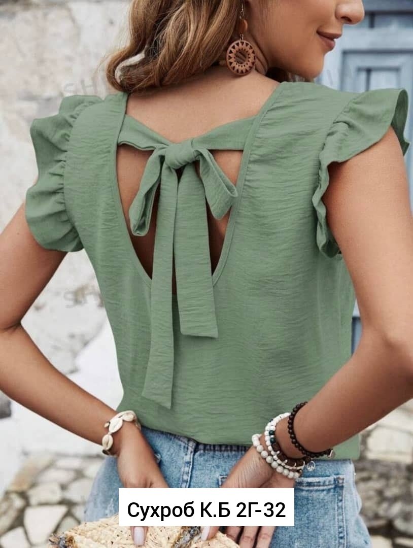 блузка женская,блузка с оборками,женская блуза,повседневная блузка,женская летняя блузка