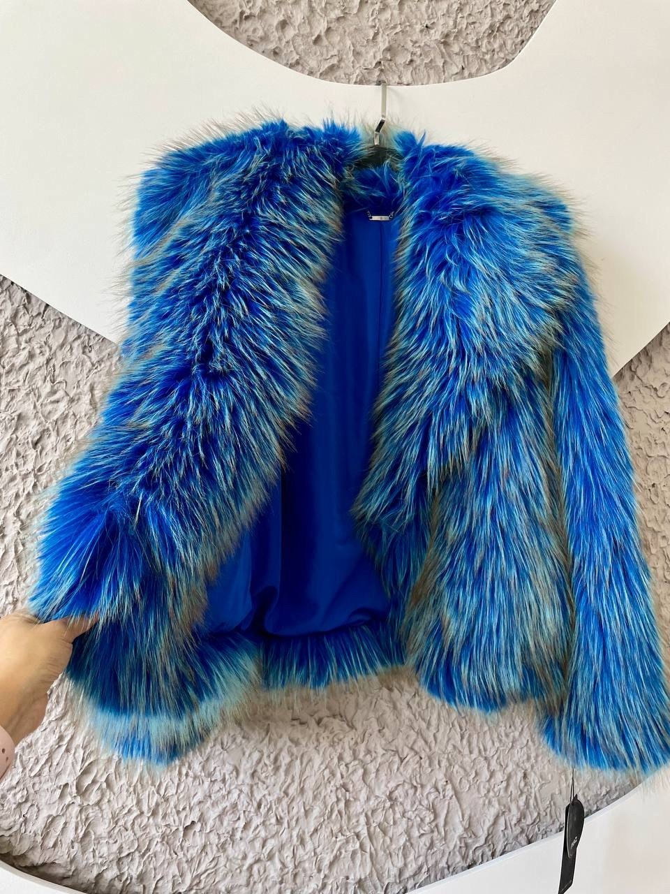 шуба искусственная,шуба из ламы,шуба лама голубая,шуба из искусственного меха,шуба меховая
