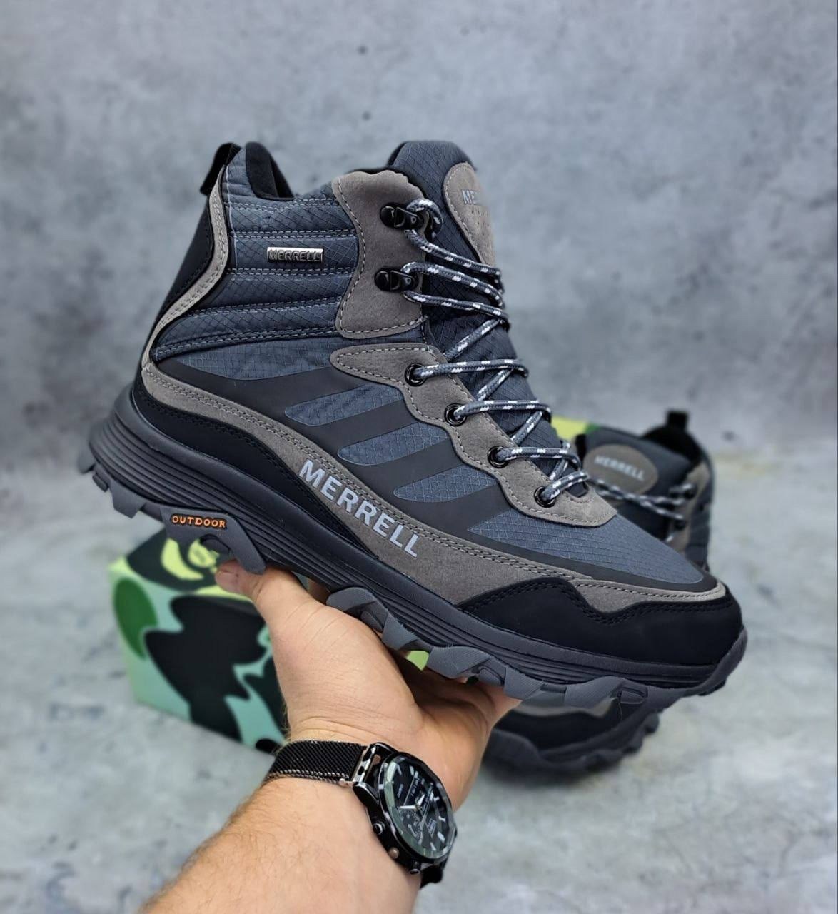 зимние кроссовки merrell,кроссовки мужские зимние merrell,зимние ботинки merrell,кроссовки мужские merrell термо,кроссовки merrell мужские