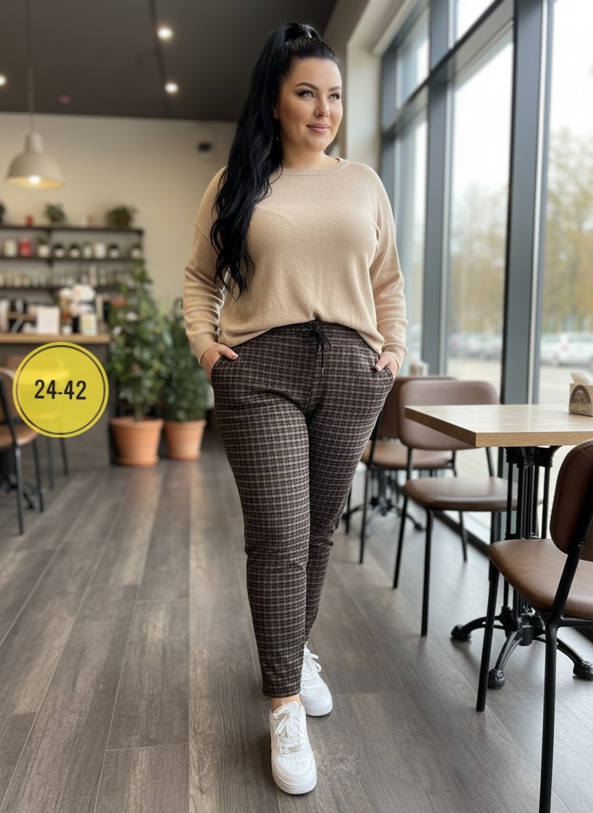 брюки в клетку женские,брюки женские,брюки джинсы,штаны в клетку,брюки женские теплые