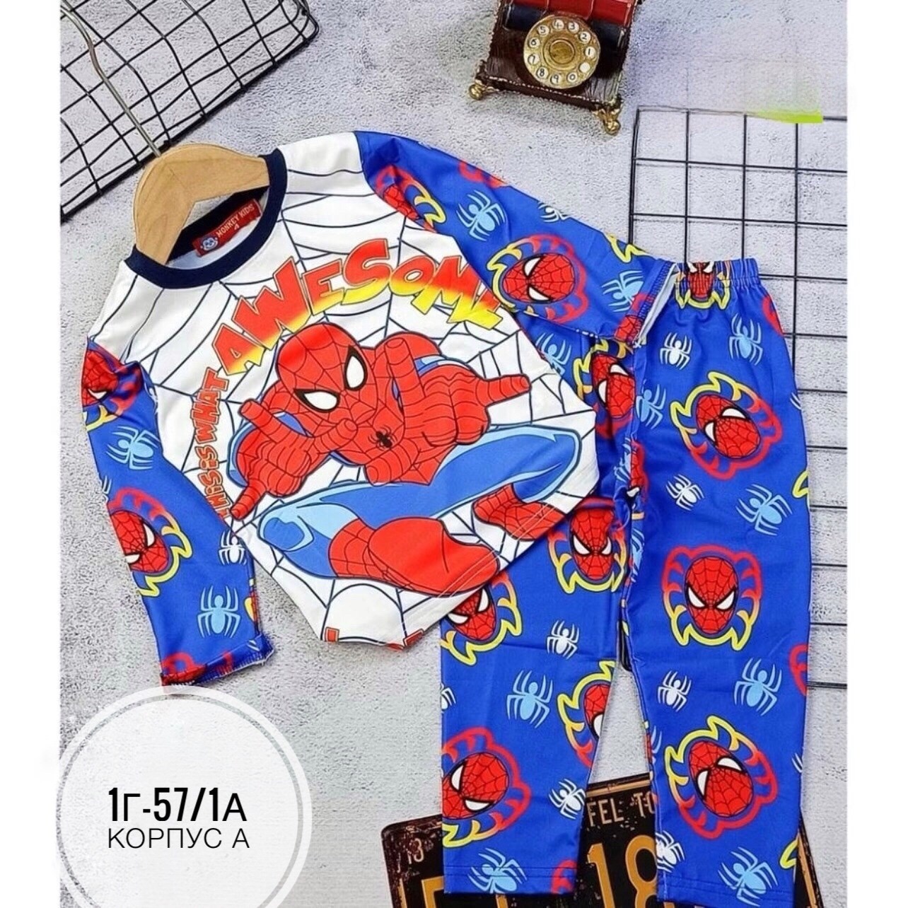 пижамы для мальчика,пижама человек паук,детские пижамы,пижама детская человек паук,пижама детская для мальчика