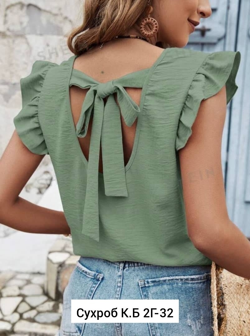 блузка женская,блузка с оборками,женская блуза,повседневная блузка,женская летняя блузка