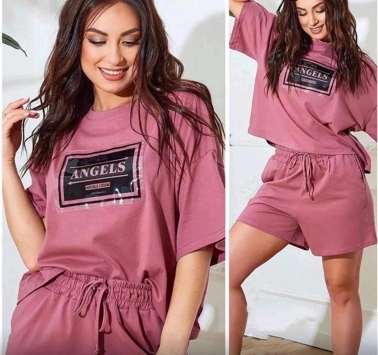костюм шортами,костюмы спортивные,летний костюм с шортами,костюм шорты и футболка женская оверсайз,женский костюм с шортами