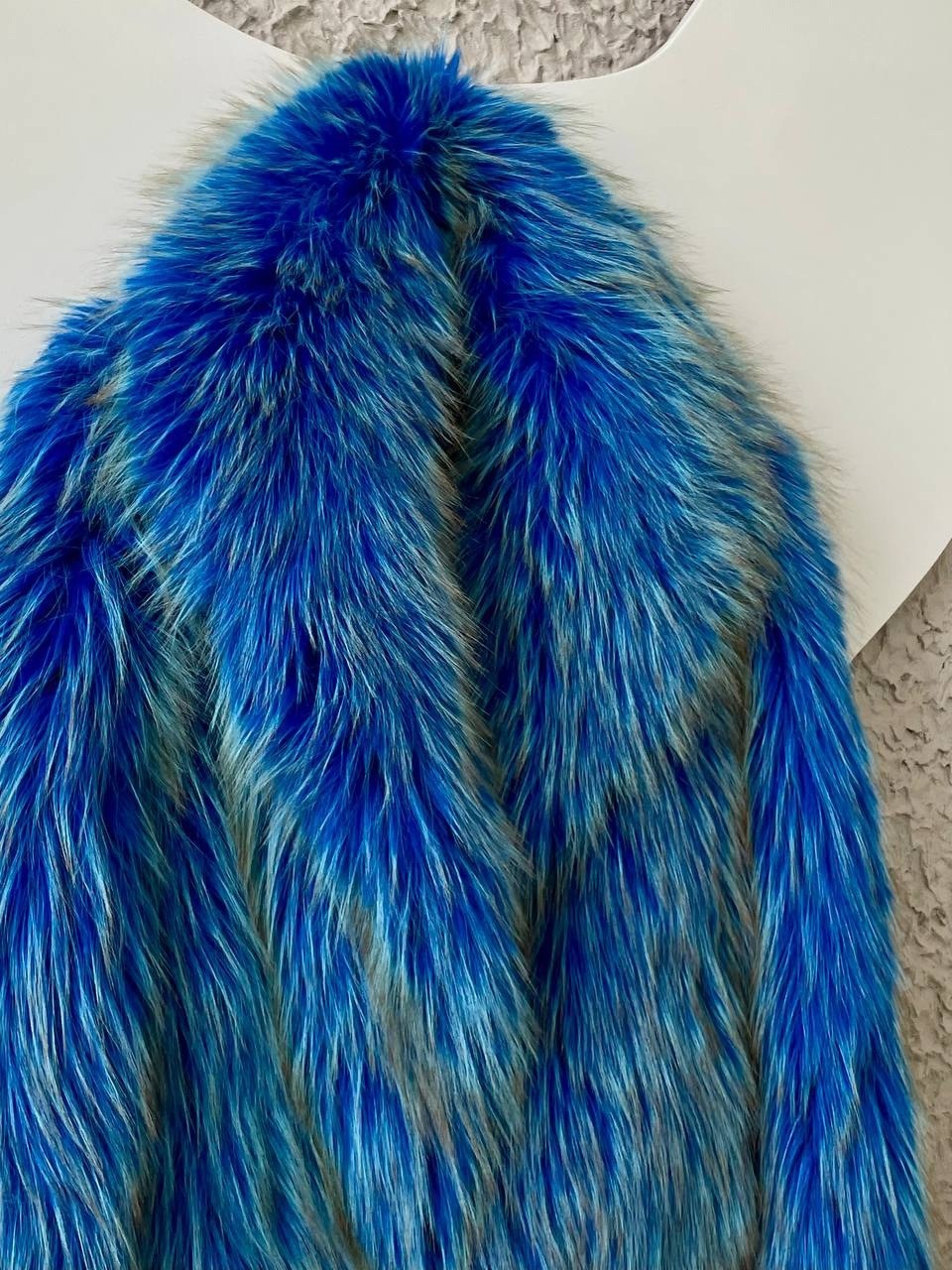 шуба искусственная,шуба из ламы,шуба лама голубая,шуба из искусственного меха,шуба меховая