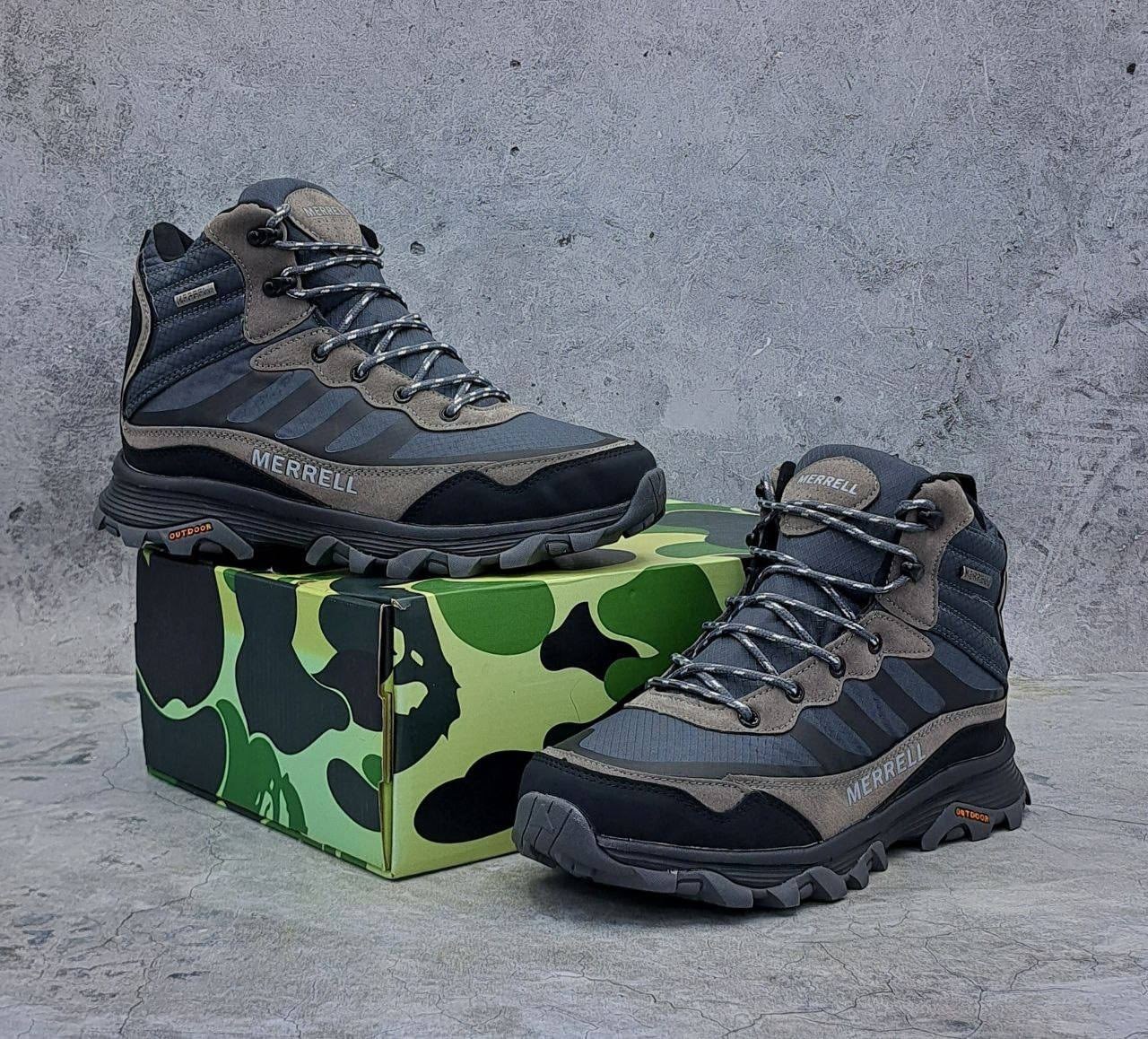 зимние кроссовки merrell,кроссовки мужские зимние merrell,зимние ботинки merrell,кроссовки мужские merrell термо,кроссовки merrell мужские