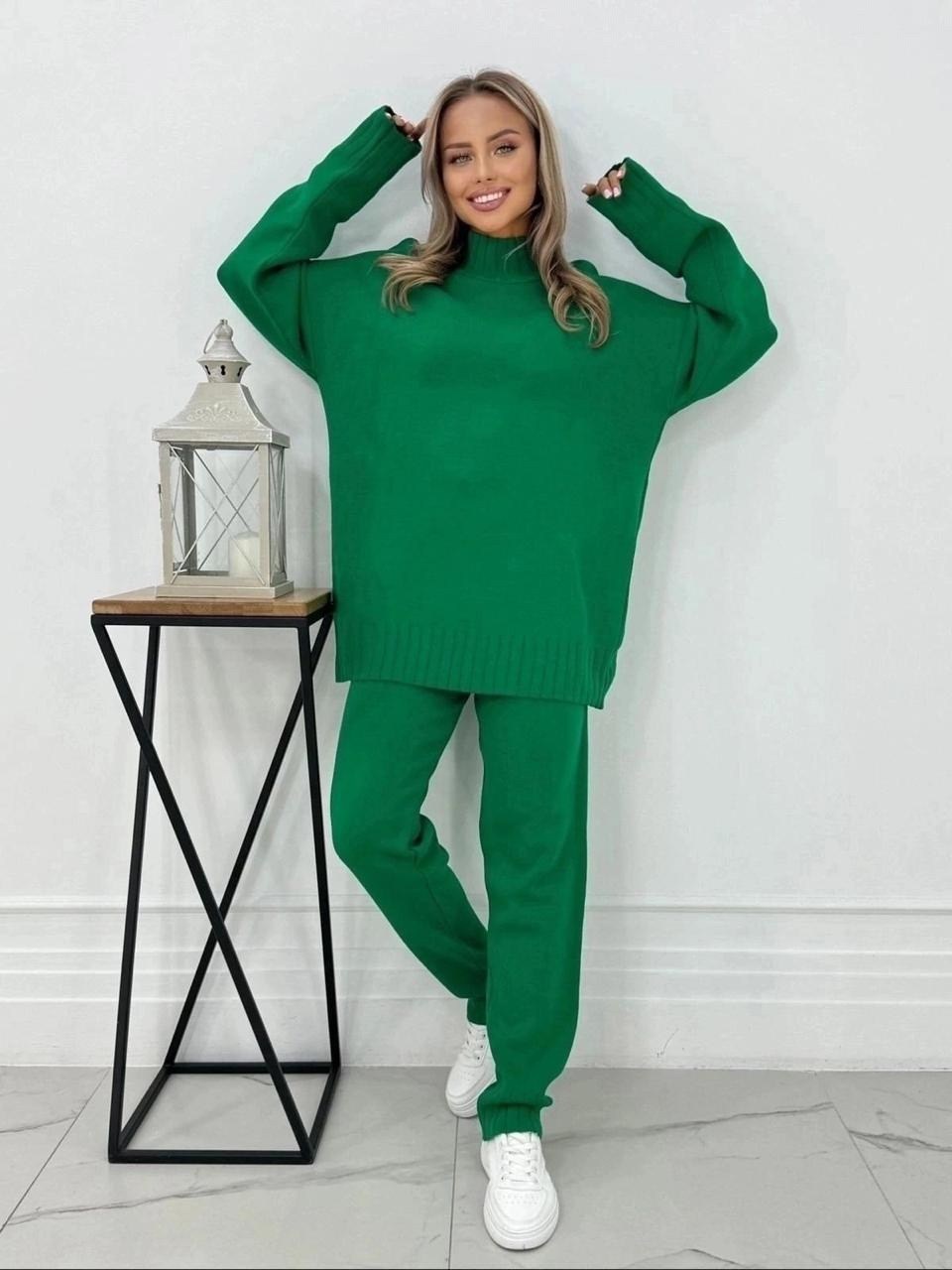 женский трикотажный костюм,трикотажный теплый костюм,теплый костюм с брюками,костюмы трикотажные,трикотажный костюм с брюкам