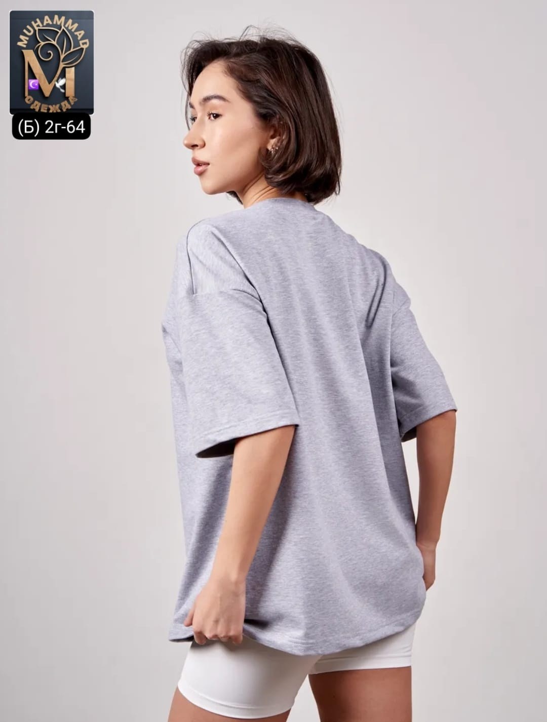 футболки женская,футболка оверсайз с,футболка оверсайз серая,серая футболка оверсайз вид с сзади,футболка женская серая