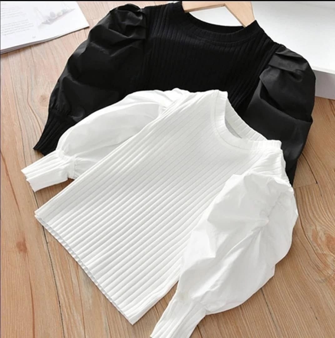 кофта рукава,ткань для блузки,блуза с объемными рукавами,блузка для девочек с длинным рукавом,блузка для девочек