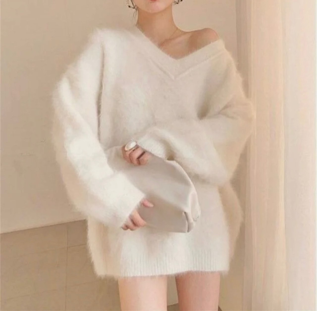 свитер из мохера,джемпер теплый,розовый джемпер,свитер,вязаный пуловер