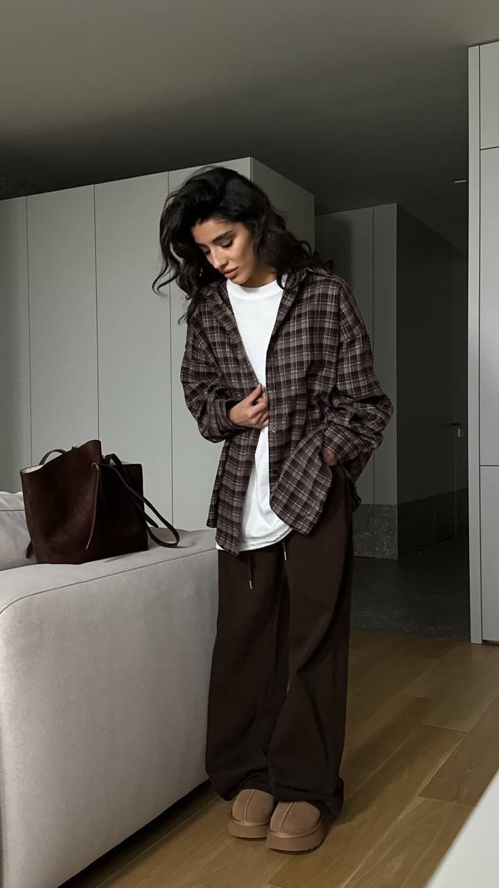 стильная женская рубашка оверсайз,рубашка оверсайз в клетку теплая,рубашка в клетку женская оверсайз,женская оверсайз рубашка,оверсайз рубашка