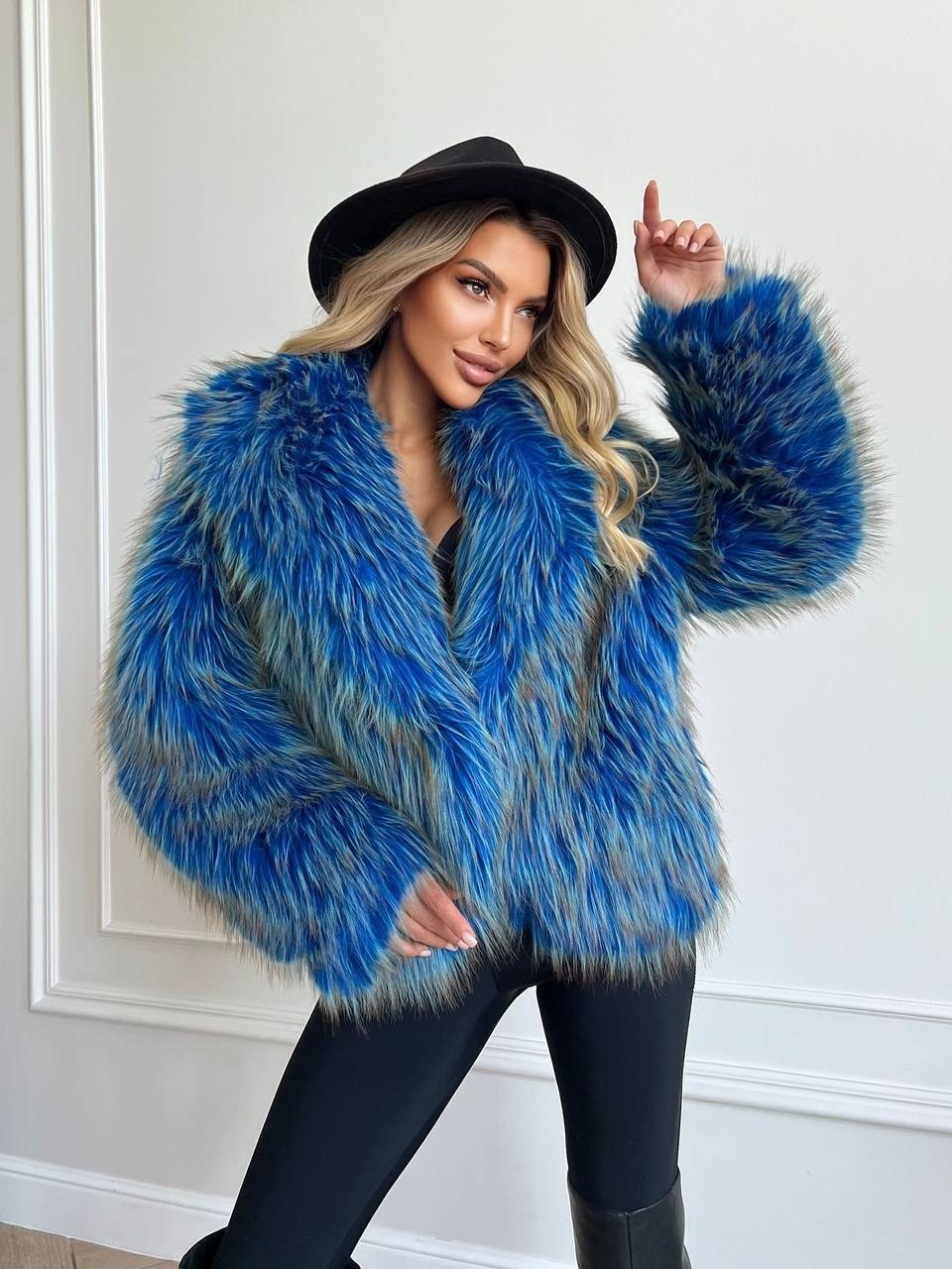 шуба искусственная,шуба из ламы,шуба лама голубая,шуба из искусственного меха,шуба меховая