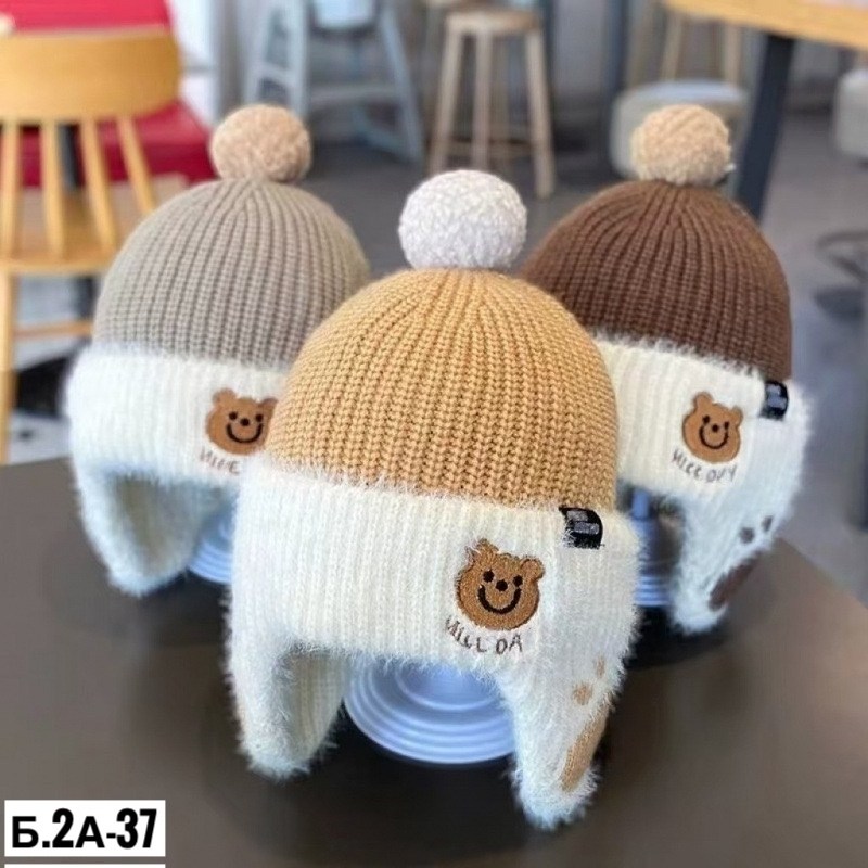 детская вязаная шапка,детская теплая вязаная шапка,детские шапки,зимняя детская шапка,вязаная шапка для малыша