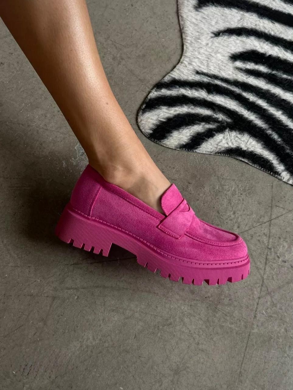 замшевые лоферы на платформе yourbox,,лоферы на платформе,женские лоферы на платформе,евромода