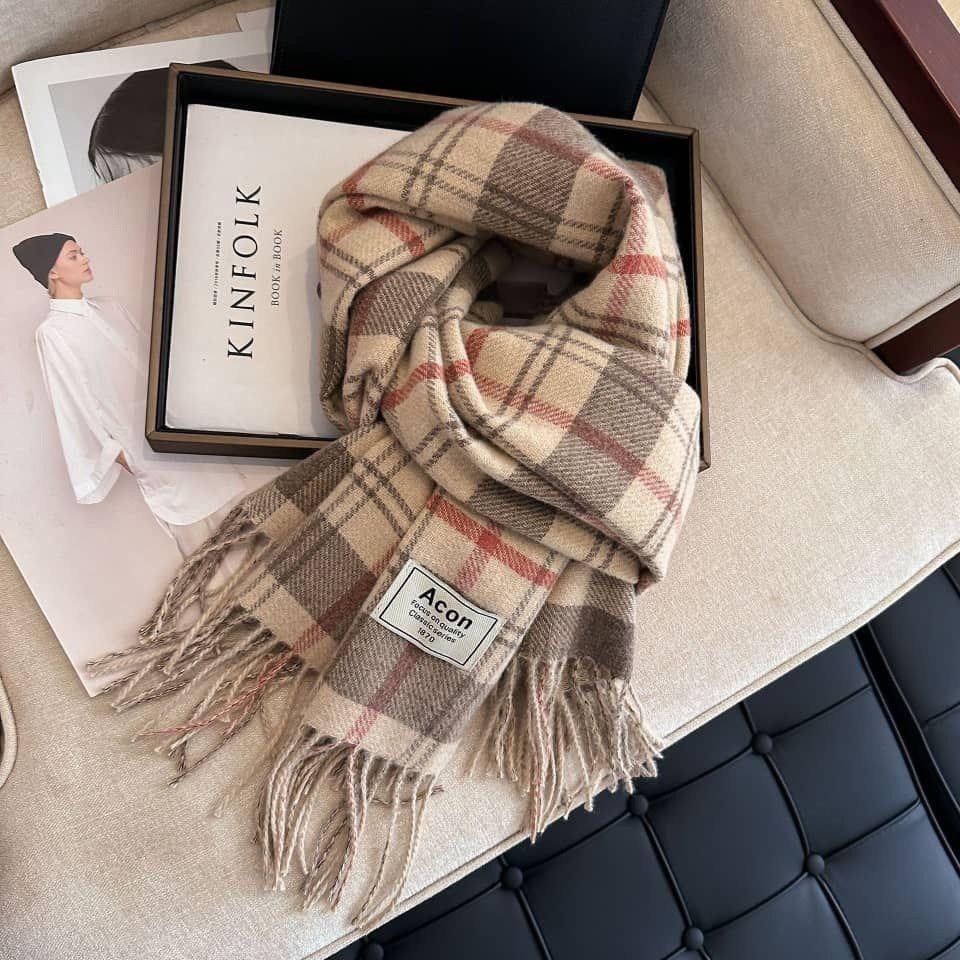 теплые шарфы,кашемировый шарф,кашемировый шарф в клетку,клетчатый шарф,женский шерстяной шарф