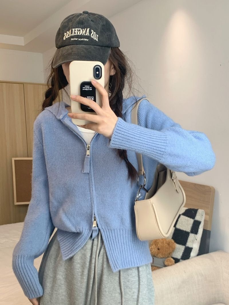 трикотажный кардиган на молнии,кардиган с капюшоном женский,женский вязаный кардиган с длинными рукавами,кардиган на молнии вязаный,кардиганы на молнии