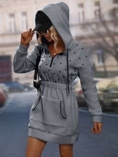 платье с капюшоном,платье женское с капюшоном,платье женская,спортивное платье с капюшоном,платье толстовка