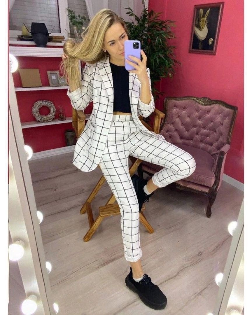 костюмы двойки,костюмы женские,костюм двойка женская,костюм в клетку женский,костюм в клетку