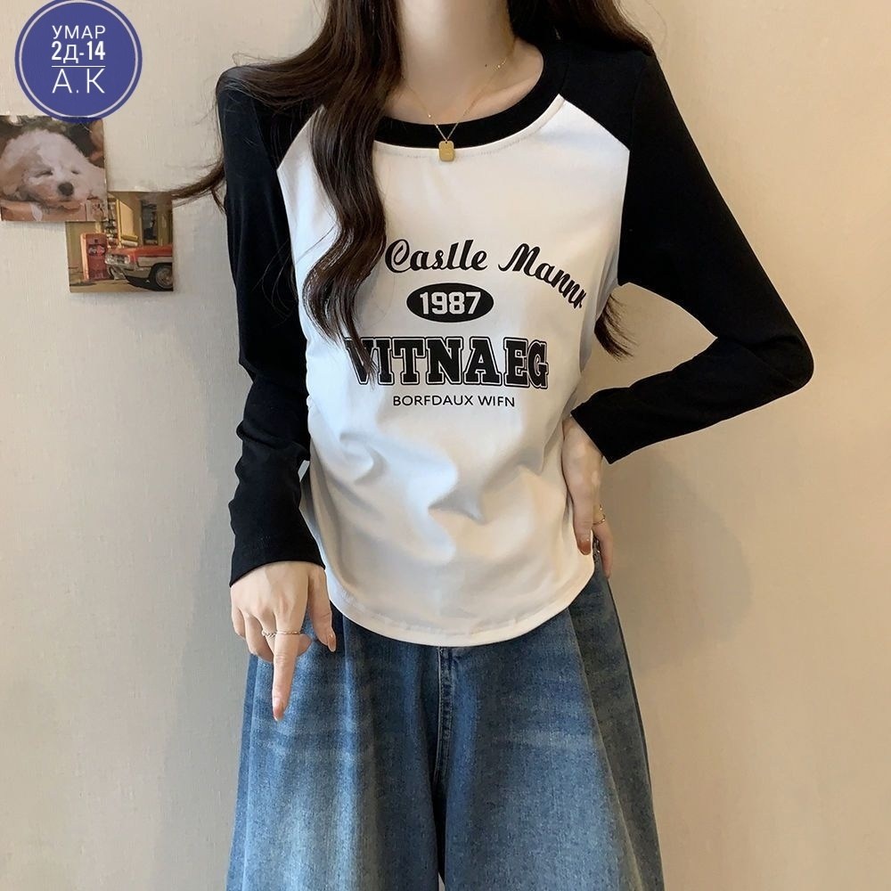 женская футболка с длинным рукавом,футболки с длинными рукавами,женские футболки,футболки для женщин,футболка с рукавами