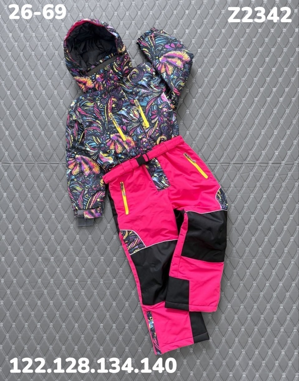 комбинезон kalborn,зимний комбинезон для девочек,зимний мембранный комбинезон,комплект комбинезон,детский костюм