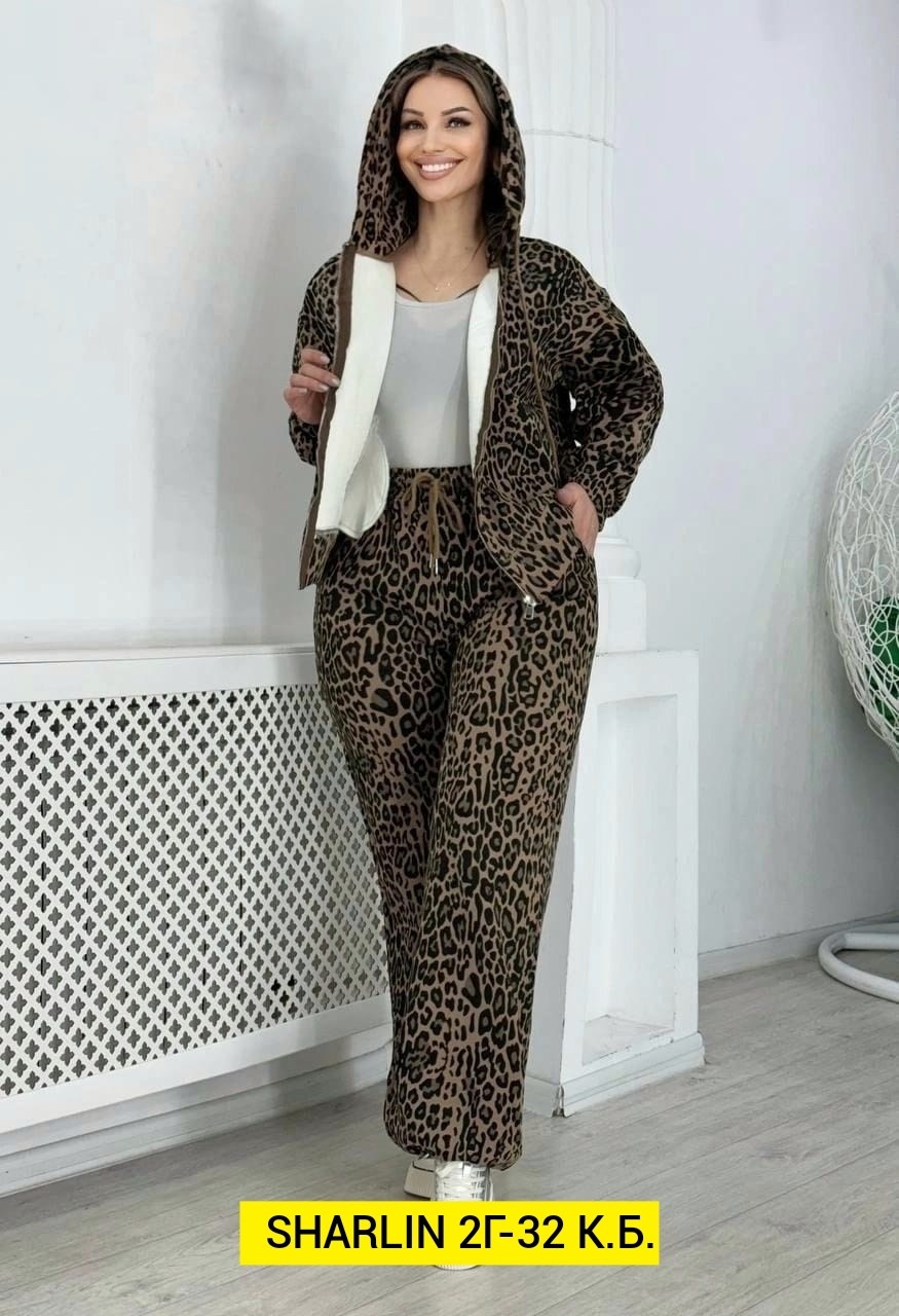 костюм двойка леопардовый,леопардовые костюмы,костюм на флисе,женский костюм на флисе,костюмы двойки
