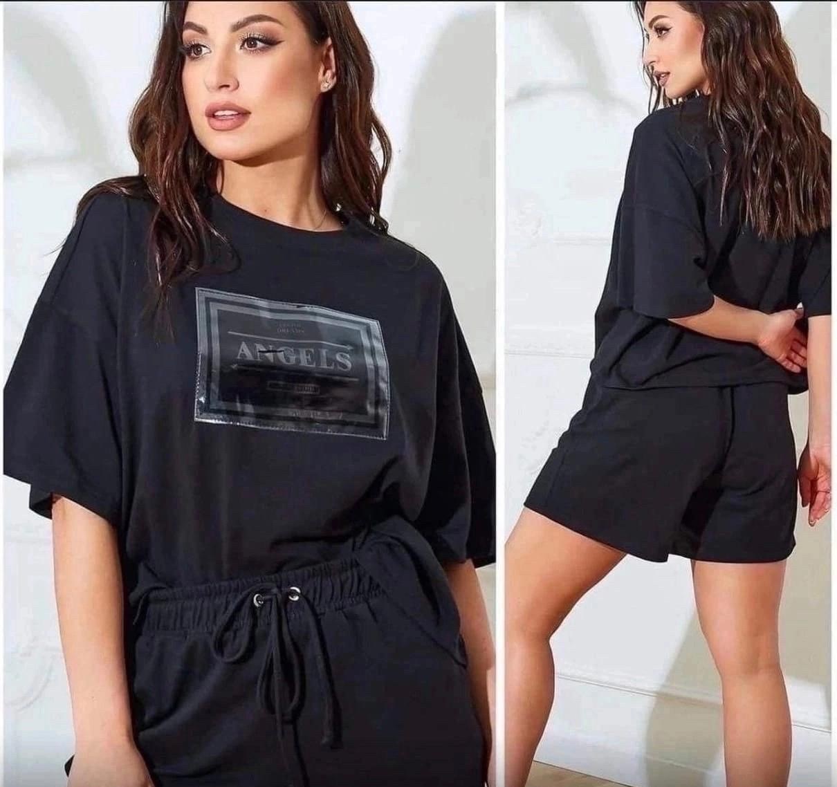 костюм шортами,костюмы спортивные,летний костюм с шортами,костюм шорты и футболка женская оверсайз,женский костюм с шортами