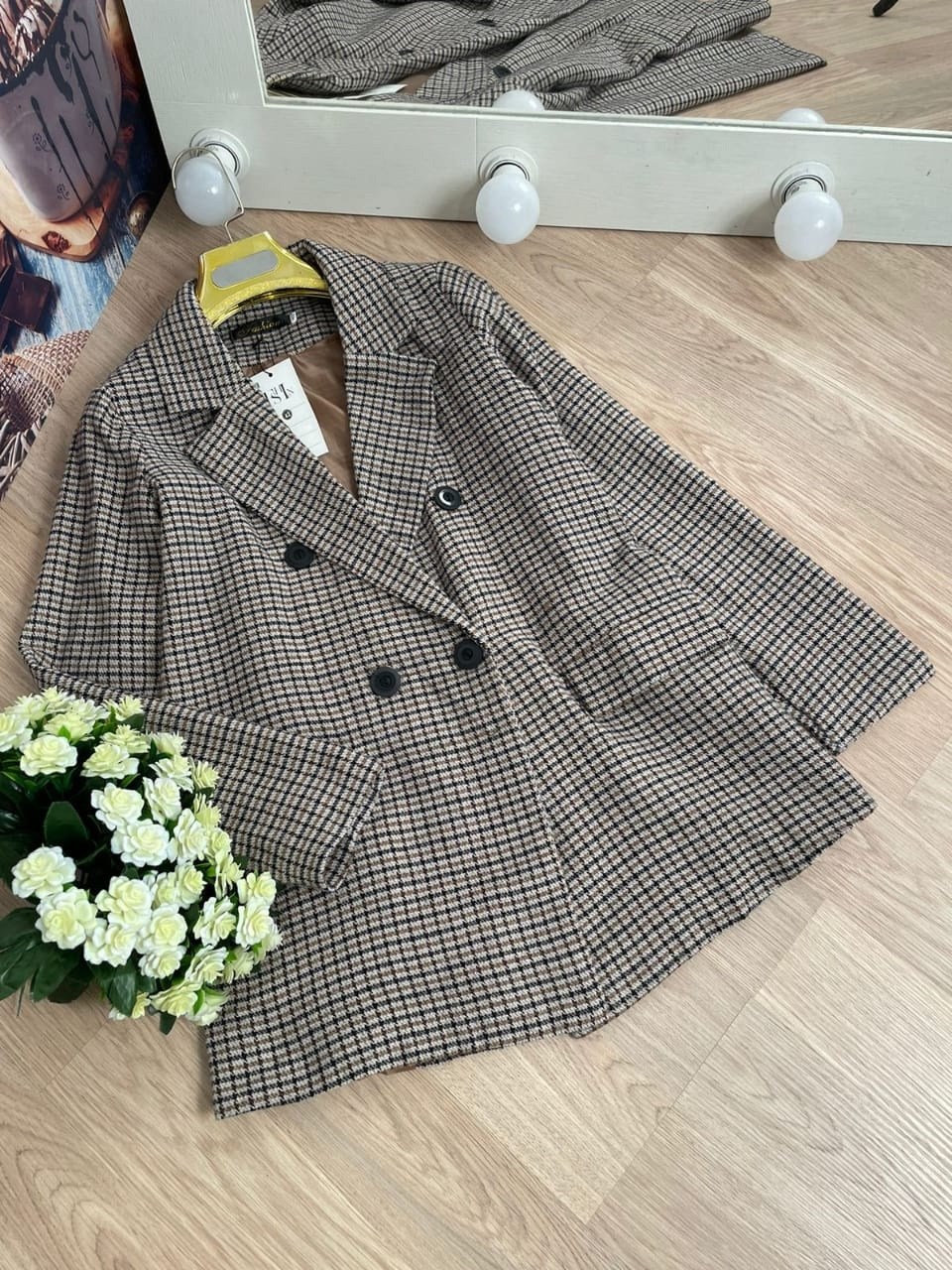 пиджак гусиная лапка,жакет,пиджак и жакет,пиджак женский,жакет стильный