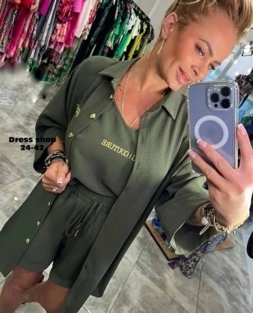 костюм тройка женский, ,женские костюмы,женский костюм с шортами,костюм тройка сингапур