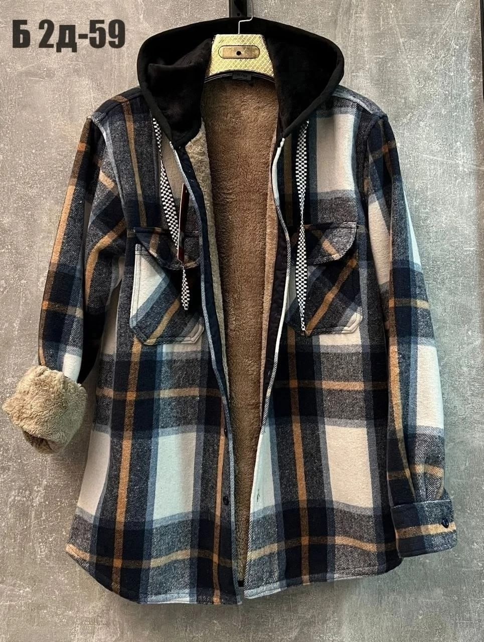 рубашка с капюшоном,рубашка на меху,теплая рубашка,рубашка в клетку с капюшоном,куртка в клетку
