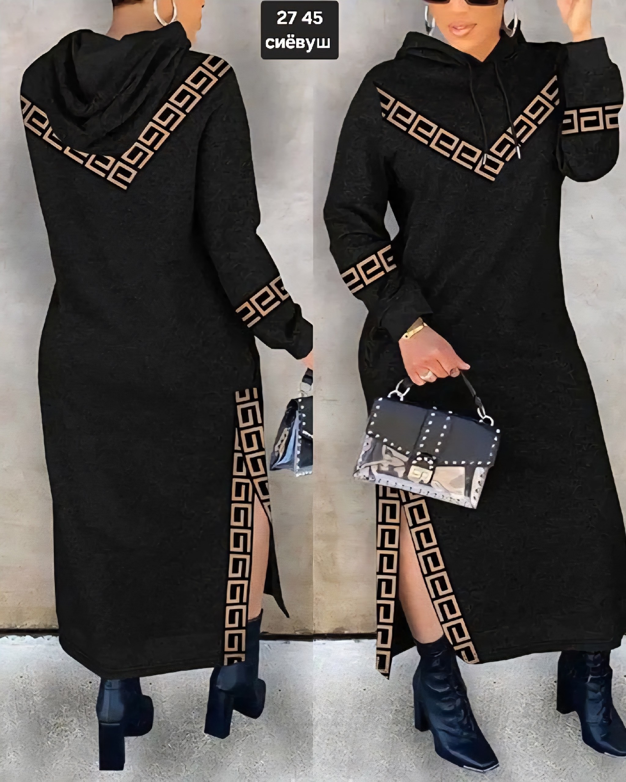 платье с капюшоном и длинным рукавом,платье с капюшоном,платье с капюшоном длинное,платье спортивное с капюшоном,платье модное